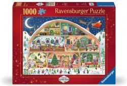 RAVENSBURGER CASSE-TÊTE 1000 PIÈCES - L'ATELIER DU PÈRE NOËL #12001268